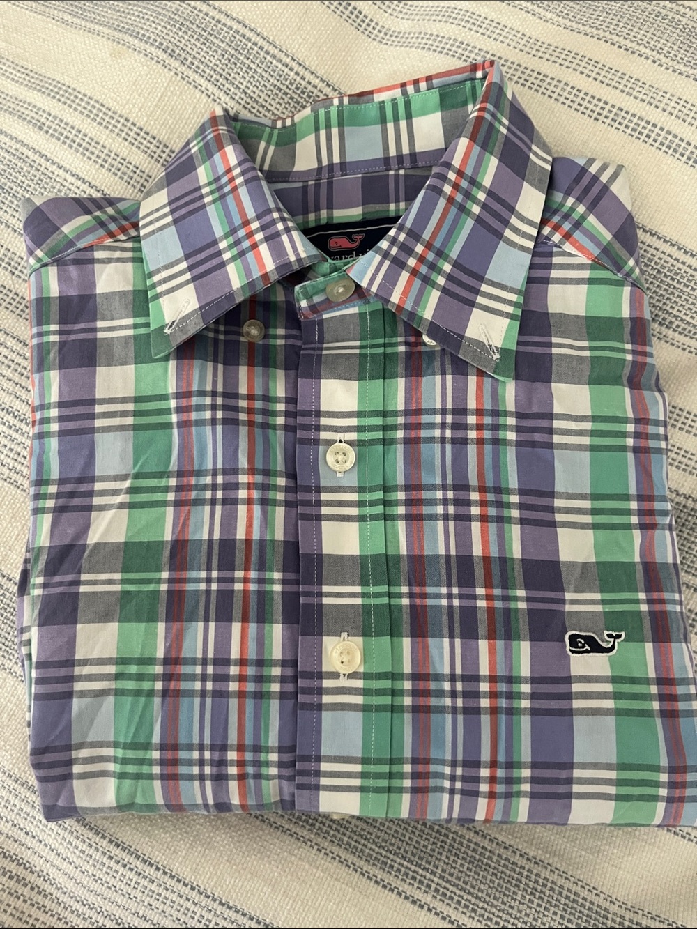 Vineyard Vines Slim Fit Whale Shirt Button-Down